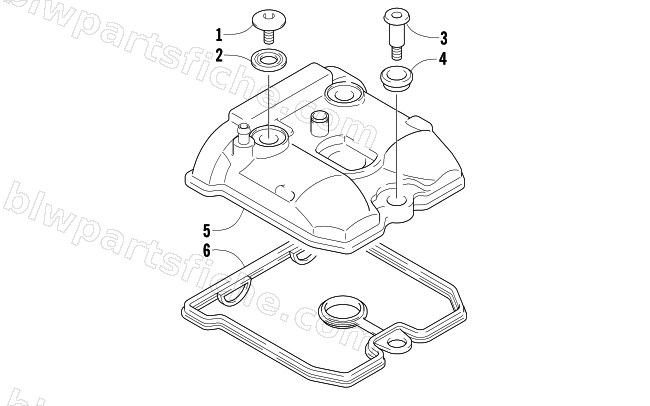 CYLINDER HEAD COVER diagram