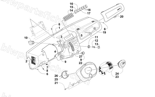 DASH ASSEMBLY diagram