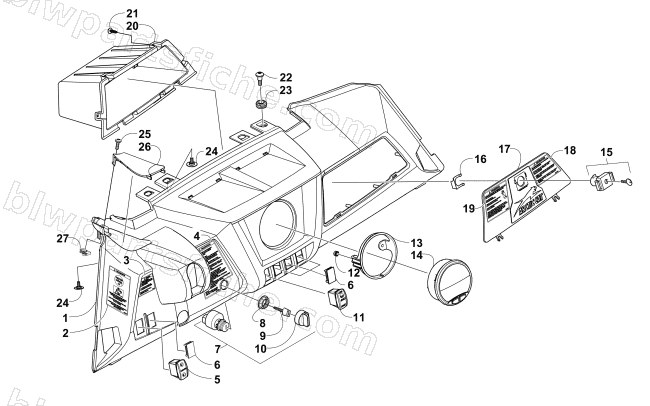 DASH ASSEMBLY diagram