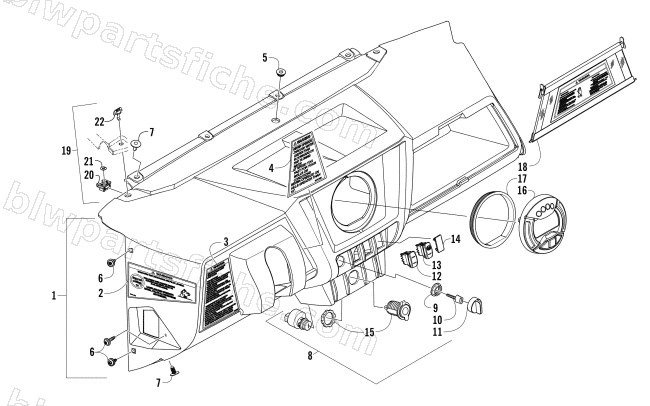 DASH ASSEMBLY diagram