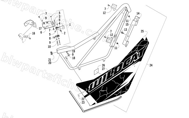 DOOR ASSEMBLY diagram