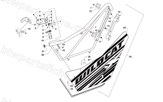 DOOR ASSEMBLY (SE) diagram