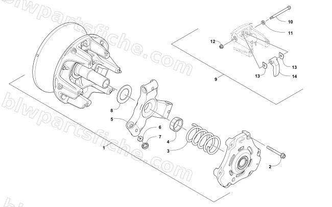 DRIVE CLUTCH diagram