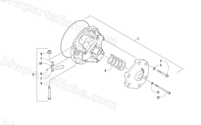 DRIVE CLUTCH diagram