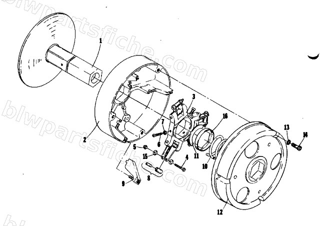DRIVE CLUTCH diagram