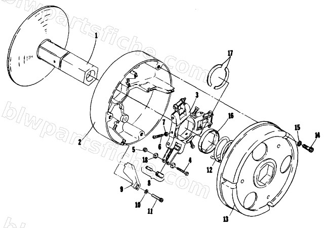 DRIVE CLUTCH diagram