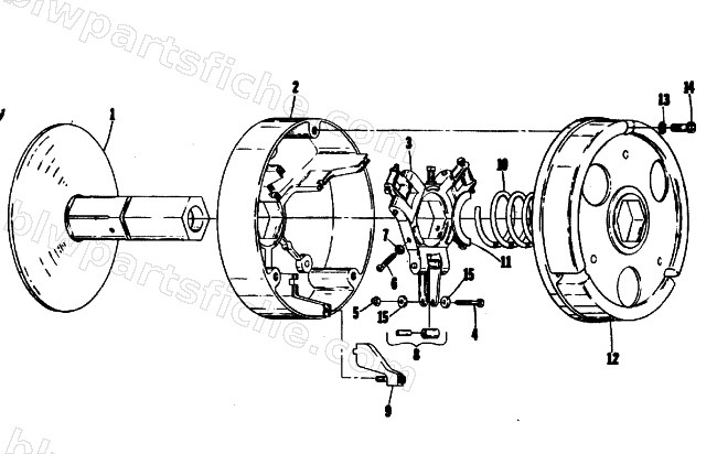 DRIVE CLUTCH diagram