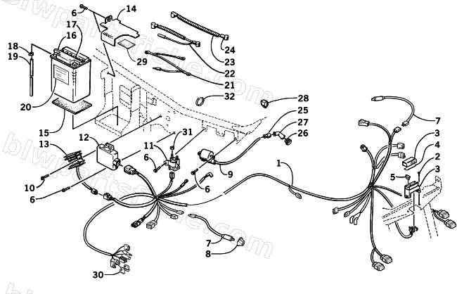 ELECTRICAL COMPONENTS diagram