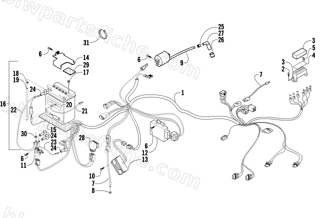 ELECTRICAL COMPONENTS diagram