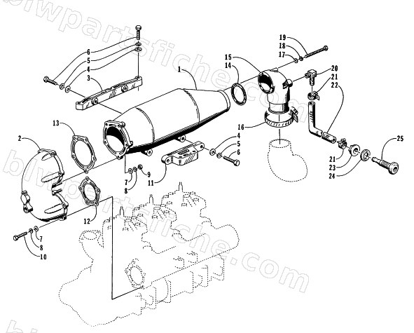 EXPANSION CHAMBER ASSEMBLY diagram