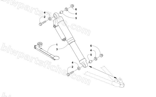 FRONT SHOCK ABSORBER ASSEMBLY diagram