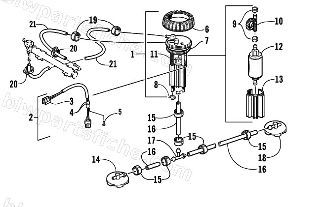 FUEL PUMP ASSEMBLY diagram