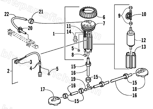FUEL PUMP ASSEMBLY diagram