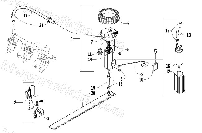 FUEL PUMP ASSEMBLY diagram