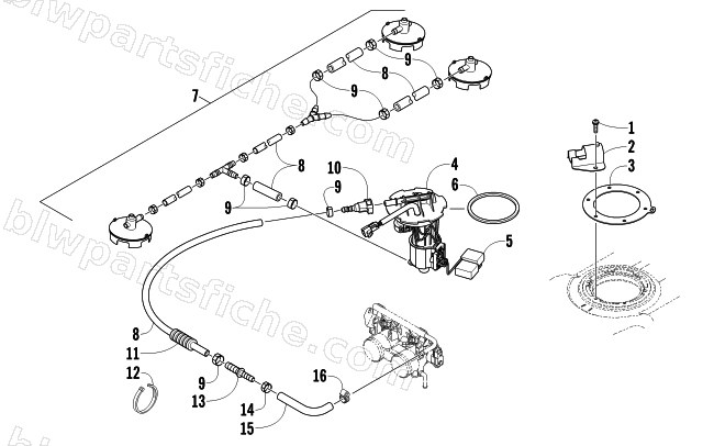 FUEL PUMP ASSEMBLY diagram
