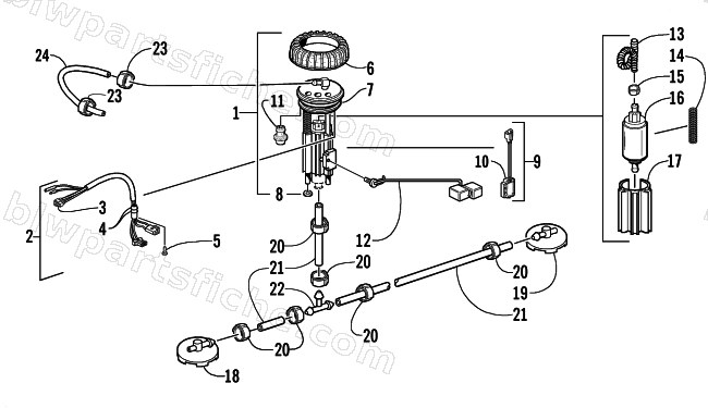 FUEL PUMP ASSEMBLY diagram