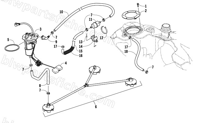 FUEL PUMP ASSEMBLY diagram