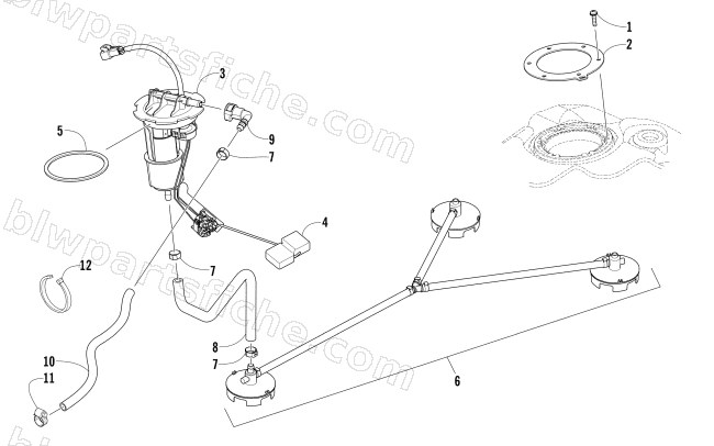 FUEL PUMP ASSEMBLY diagram