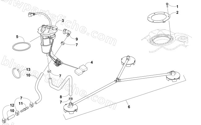 FUEL PUMP ASSEMBLY diagram