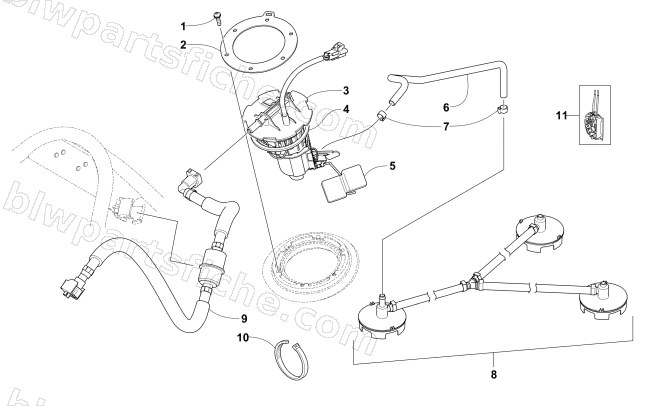 FUEL PUMP ASSEMBLY diagram