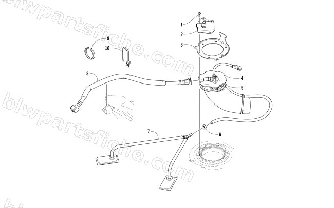 FUEL PUMP ASSEMBLY diagram