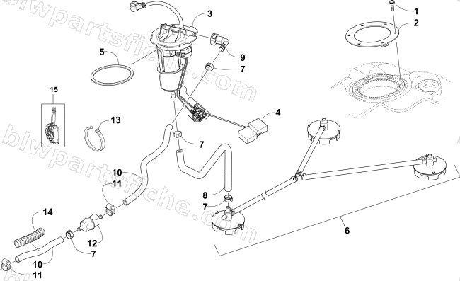 FUEL PUMP ASSEMBLY diagram