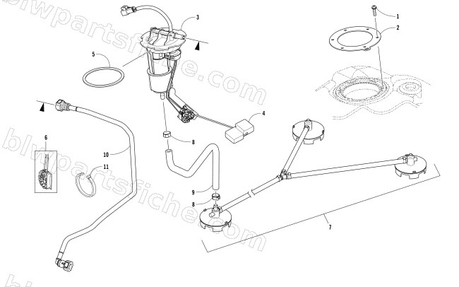FUEL PUMP ASSEMBLY diagram