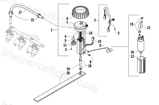 FUEL PUMP ASSEMBLY diagram