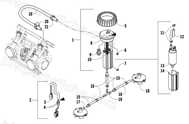 FUEL PUMP ASSEMBLY diagram