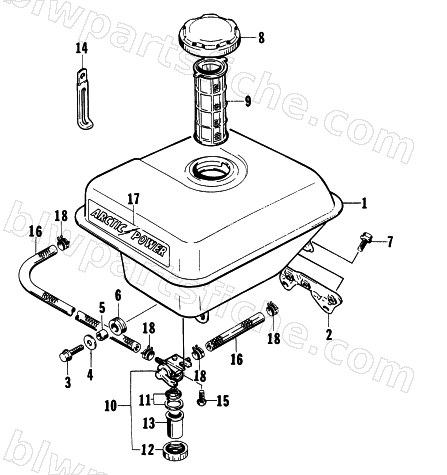 FUEL TANK ASSEMBLY diagram