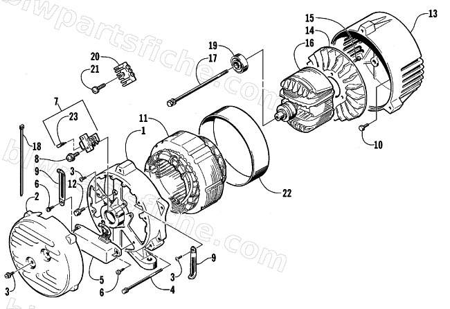 GENERATOR ASSEMBLY diagram