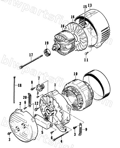 GENERATOR ASSEMBLY diagram