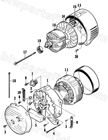 GENERATOR ASSEMBLY diagram