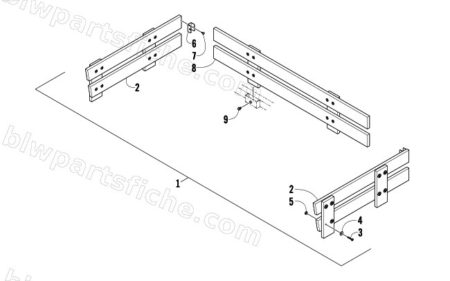 GUARD-RAIL ASSEMBLY diagram