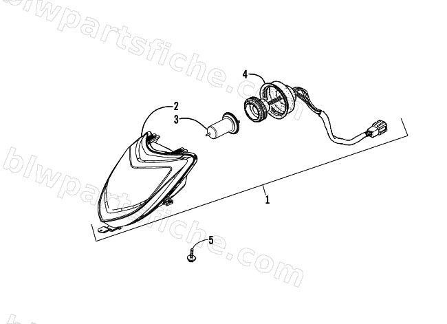 HEADLIGHT ASSEMBLY diagram