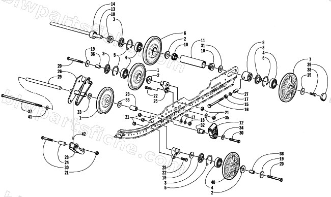 IDLER WHEEL ASSEMBLY diagram