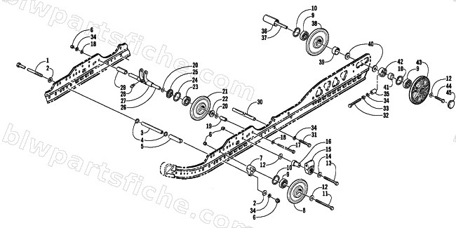 IDLER WHEEL ASSEMBLY diagram