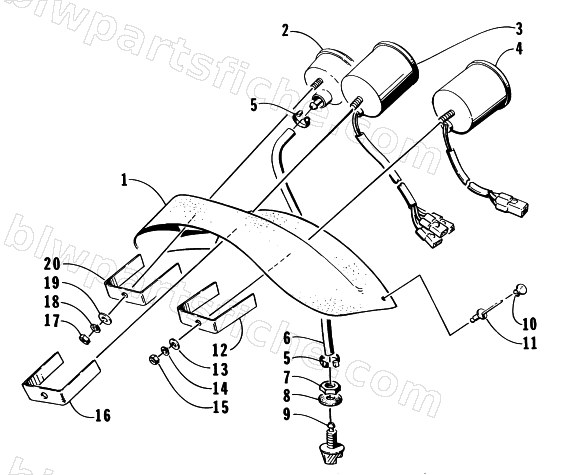 INSTRUMENT CONSOLE ASSEMBLY diagram