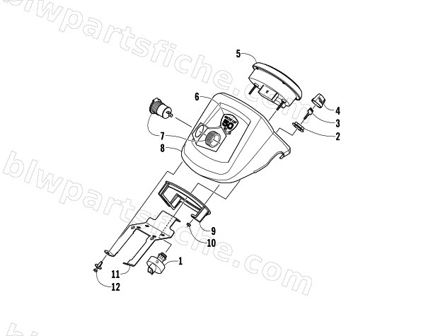 INSTRUMENT POD ASSEMBLY diagram