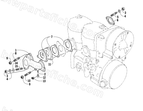 INTAKE ASSEMBLY diagram