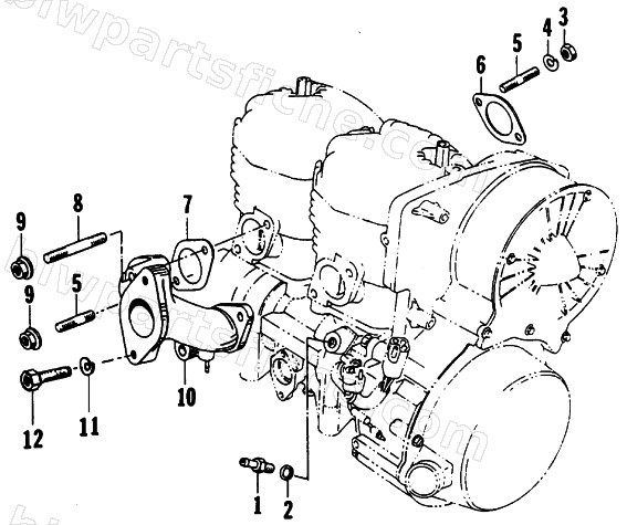 INTAKE MANIFOLD diagram