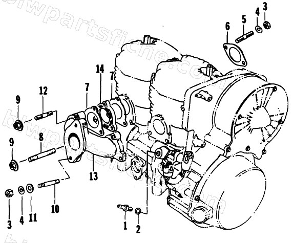 INTAKE MANIFOLD diagram