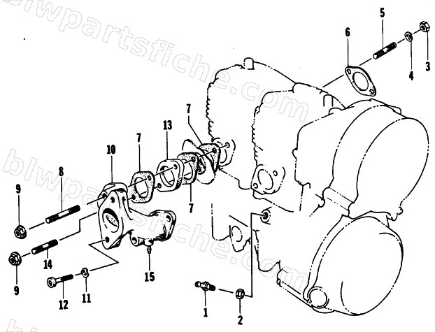 INTAKE MANIFOLD diagram