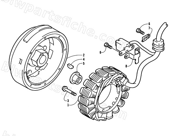 MAGNETO ASSEMBLY diagram