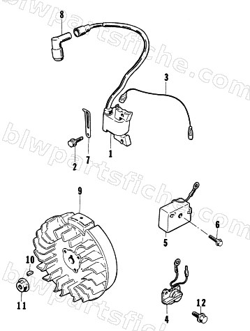MAGNETO ASSEMBLY diagram