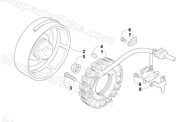 MAGNETO ASSEMBLY diagram