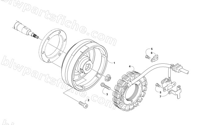 MAGNETO ASSEMBLY diagram