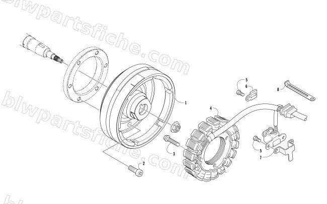 MAGNETO ASSEMBLY diagram