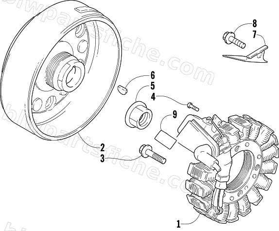 MAGNETO ASSEMBLY diagram