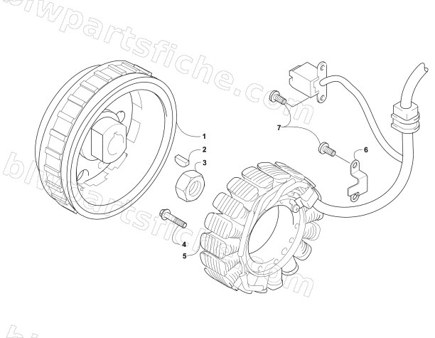 MAGNETO ASSEMBLY diagram